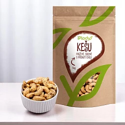 iPlody Kešu pražené, solené s príchuťou chilli
